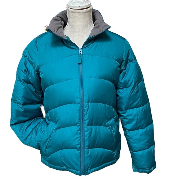Lands' End‎ Blue Puffer Winter Jacket Size: SX (2-4) - Picture 1 of 10